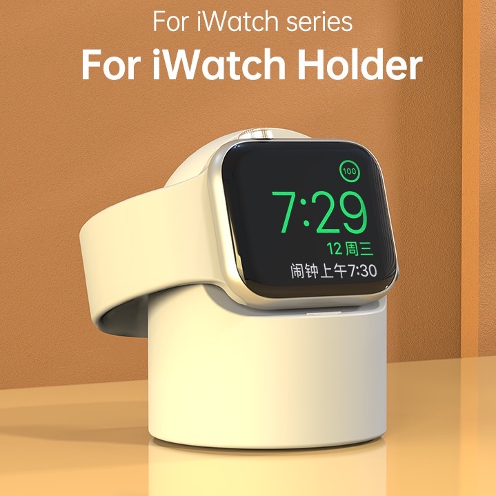 แท่นชาร์จ สำหรับ Smart Watch Series2/3/4/5/6/7/SE แท่นชาร์จ watch ฐานซิลิโคนฐานชาร์จ