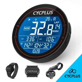 Cycplus M2 Gps เครื่องวัดความเร็วไร้สาย ANT+ เครื่องวัดระยะทาง กันน้ํา ทรงกลม สําหรับจักรยาน