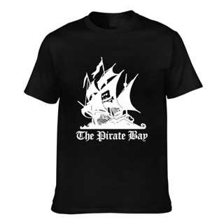 เสื้อยืด พิมพ์ลายกราฟิก The Pirate Bay Ship Rarbg Piracy Torrent สําหรับผู้ชาย