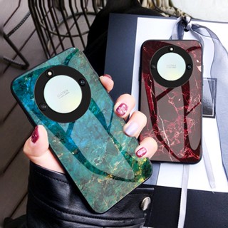 เคสโทรศัพท์มือถือแบบนิ่ม TPU กันกระแทก ลายหินอ่อน หรูหรา สําหรับ honor X9A 5G X9 9A X 9 A X8A X7A 2023