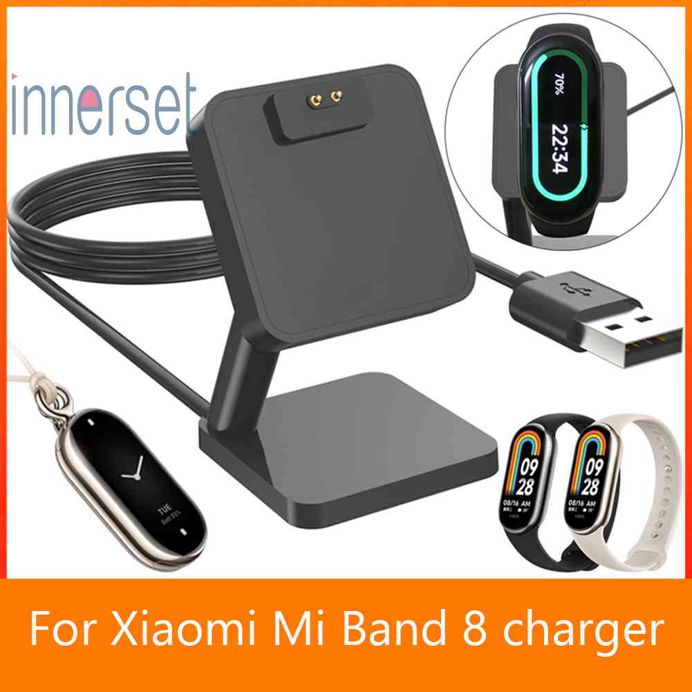 แท่นชาร์จแม่เหล็ก USB เพื่อความปลอดภัย แบบเปลี่ยน สําหรับ Xiaomi Mi Band 8