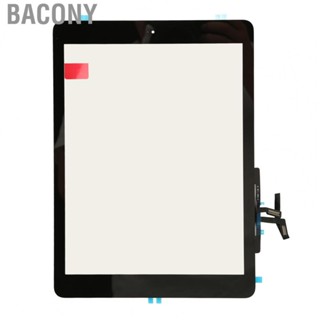 Bacony Touch Screen Digitizer  Front Glass Replacement Fingerprint Resistant Black  Parts Thin Professional  for Tablets