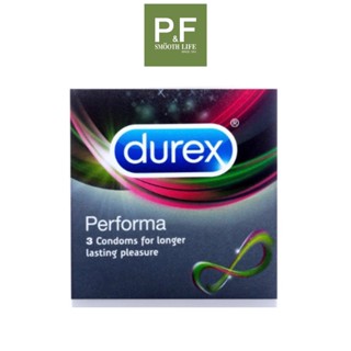 Durex Performa 3 condoms | ดูเร็กซ์ เพอร์ฟอร์มา ถุงยางอนามัย 3 ชิ้น