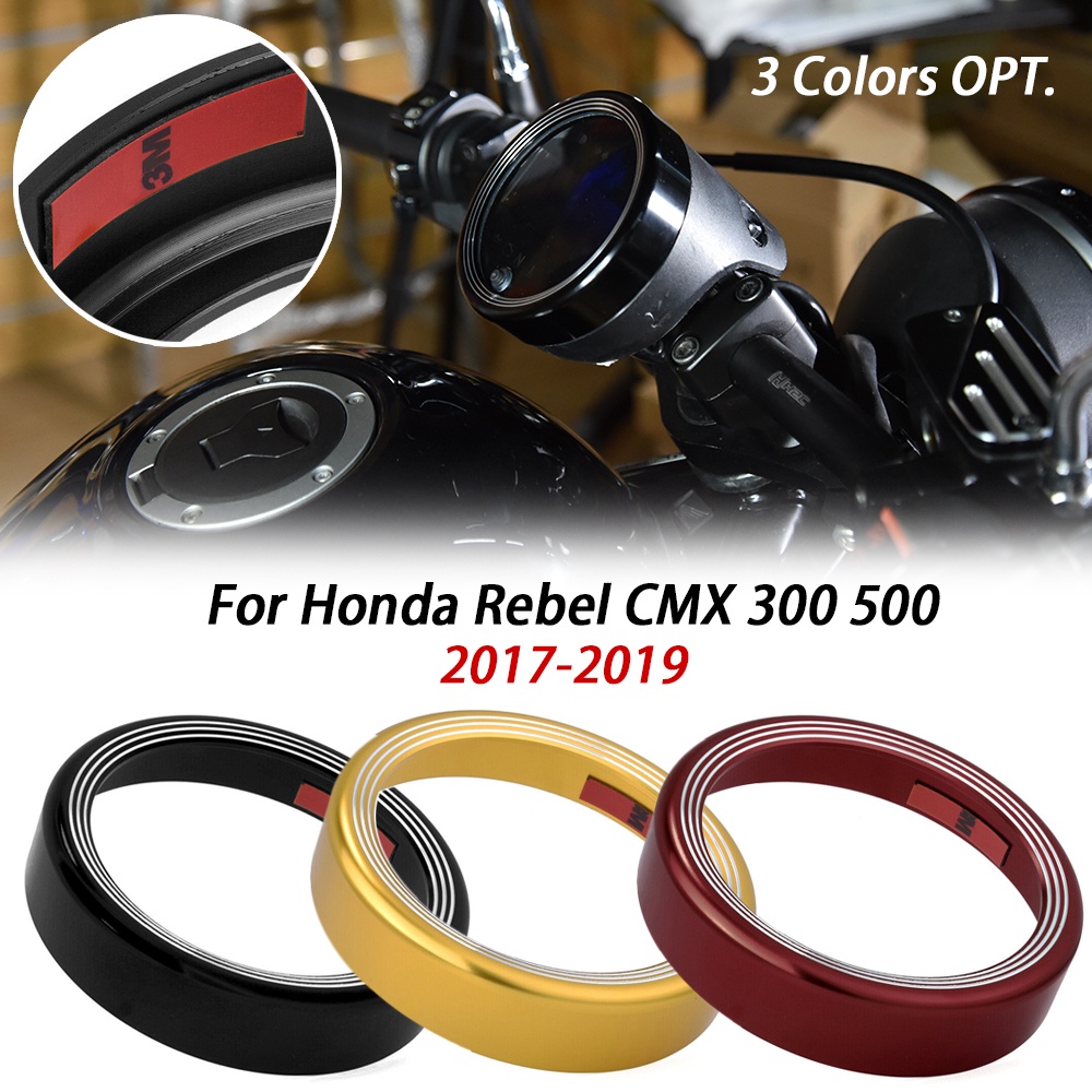 Ljbkoall ใหม่ กรอบครอบเครื่องวัดความเร็ว สําหรับ Honda Rebel CMX 500 300 CMX300 2017 2018 2019