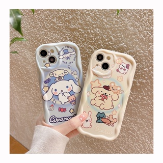 เคสโทรศัพท์มือถือแบบนิ่ม TPU ใส ลายการ์ตูนสุนัขน่ารัก สีขาว สําหรับ SAMSUNG A10 M10 A30 A20 A10S A20S A34 4G 5G A52 A51 A71 A21S A13 A23 A14 A34 A54 Galaxy