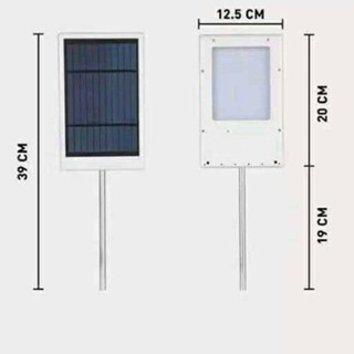 แสงจ้ามาก ไฟโซล่าเซลล์ โคมไฟ ใช้พลังงานแสงอาทิตย์ สว่างทันทีเมื่อไม่มีแสง Solar 24LED(10W)