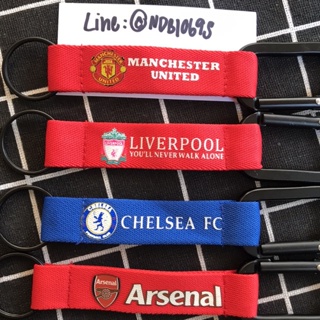 เคสกุญแจซิลิโคน พวงกุญแจ Keychain ARSENAL LIVERPOOL MAN U CHELSEA FC พวงกุญแจห้อยกางเกง 1 เส้น Key Chain Key Ring