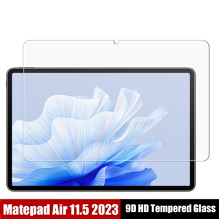 ฟิล์มกระจกนิรภัย 9D ป้องกันรอยขีดข่วน สําหรับ Huawei Matepad Air 2023 11.5 นิ้ว Matepad SE 10.4 10.1 Matepad 11 2023 2021 10.4 Pro 11 10.8 M6 10.8