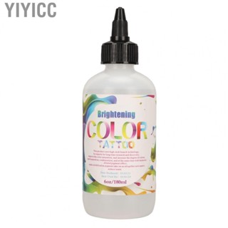 Yiyicc Tattoo Color Mixing Solution 180ml Brighten Mild Tattoo Color Diluent for Tattoo Pigment