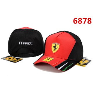 หมวกเบสบอล ลายโลโก้ Ferrari Red Shield SF