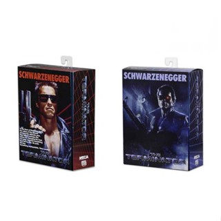 Neca ฟิกเกอร์ The Terminator T-800 Arnold Schwarzenegger Judgment Day Action Figure NECA ของเล่น ของสะสม