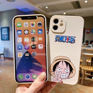 เคสซิลิโคนนิ่ม ลายการ์ตูนลูฟี่วันพีช สําหรับ POCO F5 X5 X4 Pro X3 NFC M4 M3 F3 Xiaomi 13 Lite 12T Pro 11T 12 11 Lite 10T