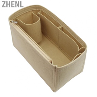 Zhenl Tote Bag Organizer Insert for Speedy25 30 35 Multi Compartment Storage Stereotype Felt Bag Organizer Insert