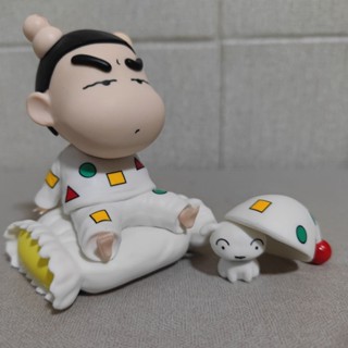 การตกแต่งโมเดลตุ๊กตาชินจังตี Crayon Shin-chan ชุดนอนเครยอนชินจัง น่ารักทำมืออินเทรนด์เล่นของขวัญวันเกิดโมเดลตกแต่งรถ