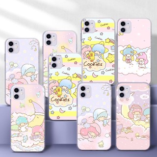 เคสโทรศัพท์มือถือแบบนิ่ม TPU ใส ลายการ์ตูน little twin star 145A สําหรับ Redmi S2 Note 9S 10 Note 11S 11 PRO