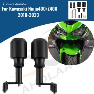 Ljbkoall Ninja400 Z400 กรอบกันล้มเครื่องยนต์ อุปกรณ์เสริม สําหรับรถจักรยานยนต์ Kawasaki Ninja Z 400 2018-2023