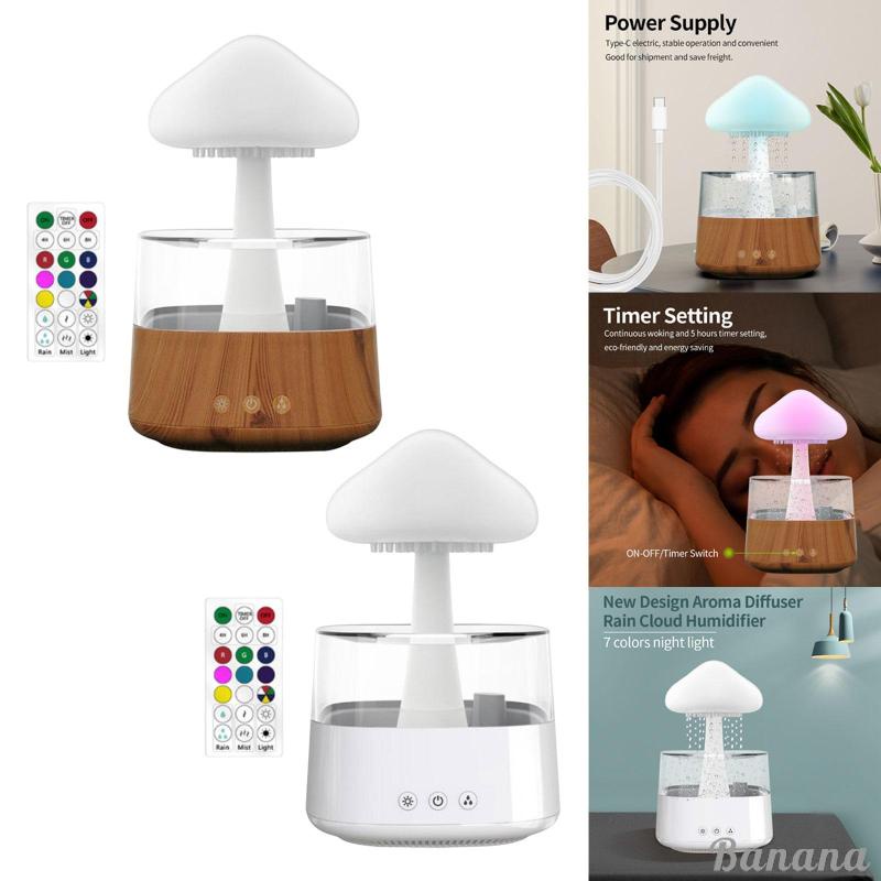 [พร้อมส่ง] เครื่องทําความชื้นอโรมา พร้อมน้ํามันหอมระเหย 450 มล. สําหรับบ้าน นอนหลับ