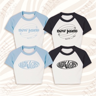 NEW JEANS croptop tee | kpop outfit merch