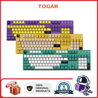 Togar T20-104 คีย์บอร์ดเมคคานิคอล มีไฟแบ็คไลท์ RGB