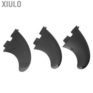 Xiulo Longboard Fins  3Pcs/Set Surfboard Fin Wear Resistant  for Paddle Boards