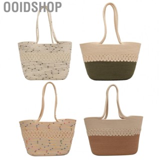 Ooidshop Woven   Soft Simple Cotton Shoulder Bag Stylish  for Shopping Dating