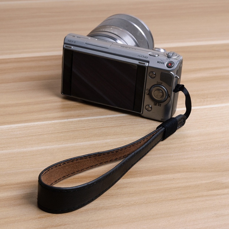 Iwo สายคล้องข้อมือหนัง PU สําหรับกล้อง DSLR