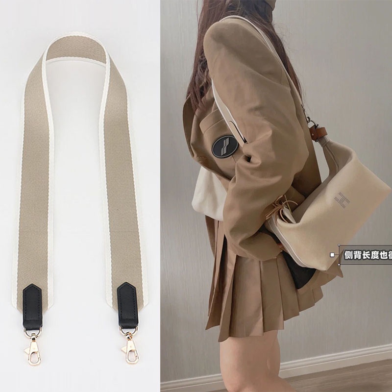 สายสะพายกระเป๋า ผ้าแคนวาส แบบเปลี่ยน สําหรับกล่องอาหารกลางวัน Hermes