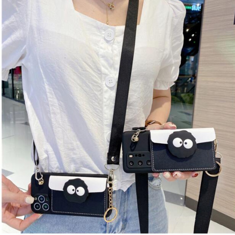 Xiaomi Poco C31 C40 F3 F4 M4 M5 M3 X5 X3 X4 Pro Poco X3 X4 F4 F3 GT NFC การ์ตูน Lanyard สร้อยคอสายคล