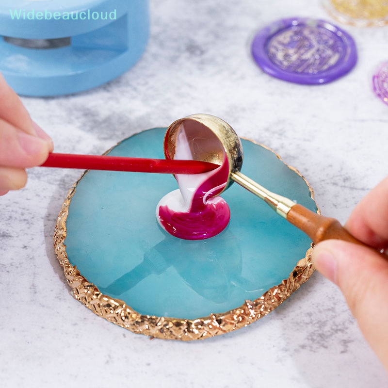 Widebeaucloud ไม้พายซิลิโคน Jar Scraper Scoop Tip ช้อนเครื่องสําอางสองหัวยาว ราคา ถูกที่สุด ดีลบีเคเค แกลเลอรีภาพที่ 8