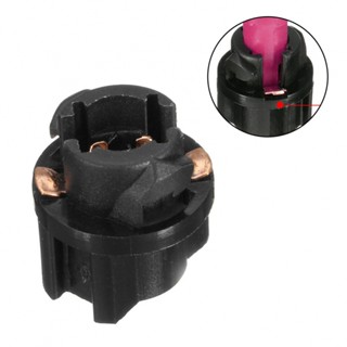 ⚡READYSTOCK⚡Bulb Holders Instrument Lock Socket Panel Socket T5 10pcs Black Cluster