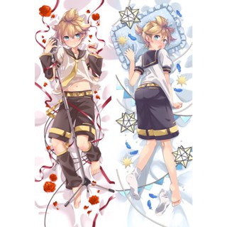 Vocaloid Kagamine Len Anime Dakimakura ปลอกหมอนบอดี้กอด 50 * 150 ซม. Otaku Sleepy ปลอกหมอน