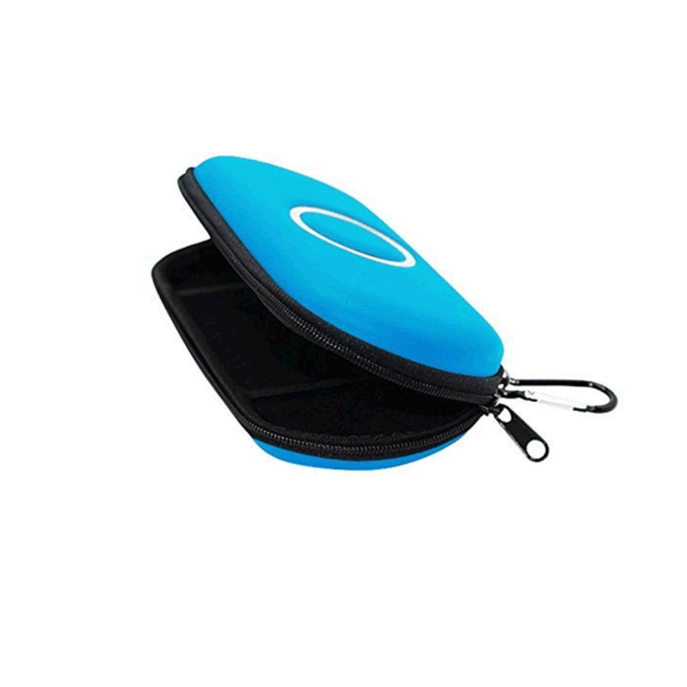AUGUSTINA PSP กระเป๋าเก็บ Anti Static สีแดง/สีดํา/สีฟ้าป้องกันกระเป๋าเดินทางสําหรับ PSP1000 2000 3000 Anti-Shock EVA Hard Case