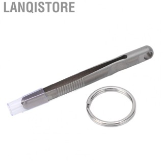 Lanqistore Small Tweezers  Rust Keychain Tweezer for Traveling