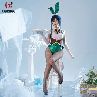 Yuanshen Wendy Fan Human Sex Turn Bunny Girl ชุดคอสเพลย์ Babatos Fengshen Game สําหรับผู้หญิง