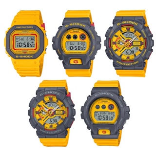 ส่งด่วน G-SHOCK รุ่น GA-110Y-9A GMA-S110Y-9 DW-5610Y-9 DW-6900Y-9 GMD-S6900Y-9 ของแท้ประกันศูนย์ 1ปี