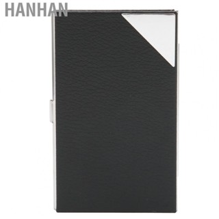 Hanhan Business Card Holder Easy To Open And Close Wear‑resistant Materials Portable