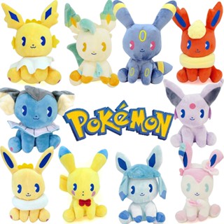 【ของแท้】ของเล่นตุ๊กตาโปเกม่อน ปิกาจู Charmander Squirtle Bulbasaur Eevee ของขวัญสําหรับเด็ก