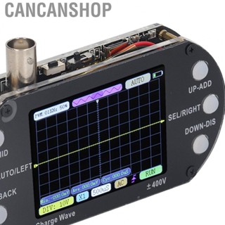 Cancanshop Handheld Oscilloscope  Lightweight 500KHz Analog Bandwidth TFT Screen Oscilloscope 2.5MHz Sampling Rate 2.4in 320x240  for Car Maintenance