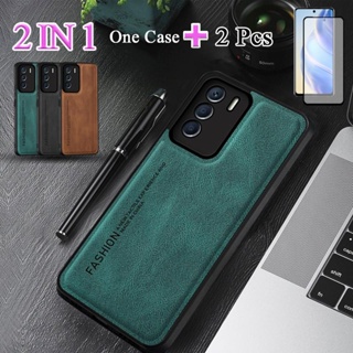 2 IN 1 เคสเซรามิค พิมพ์ลาย พร้อมหน้าจอสองชิ้น สําหรับ Infinix Zero 5G 2023 X6815C Zero 2023