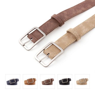 MNO.9 Men Belt 837 เข็มขัดผู้ชาย เข็มขัดวินเทจ หนังสังเคราะห์