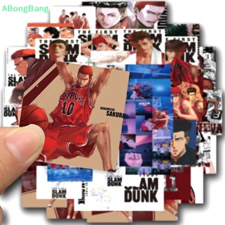 Abongbang สติกเกอร์ ลายการ์ตูนอนิเมะ Slam Dunk สไตล์วินเทจ คลาสสิก DIY สําหรับติดตกแต่ง 62 ชิ้น