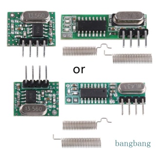 Bang 433 Mhz RF ชุดโมดูลรับส่งสัญญาณ และส่งสัญญาณ สําหรับ ARM MCU WL DIY 433MHZ รีโมตคอนโทรลไร้สาย สําหรับ DiyKit