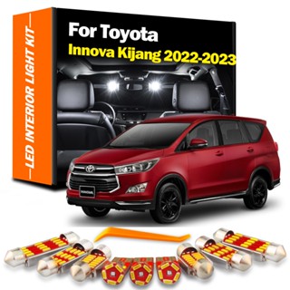 ชุดหลอดไฟ LED ติดภายในรถยนต์ สําหรับ Toyota Innova Kijang Innova 2022 2023