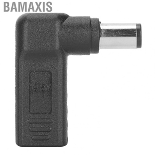 Bamaxis TypeC to DC Adapter Female Male Plug 7.4x5.0mm Right Angle PD Connector Charging Device for HP