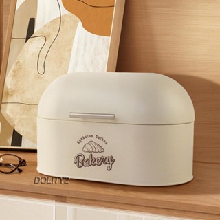 [Dolity2] กล่องโลหะ สําหรับเก็บขนมปัง คุกกี้ กาแฟ ร้านค้า