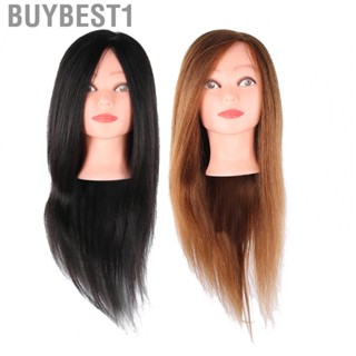 Buybest1 Mannequin Head  Cosmetology Manikin Doll Durable Hair Practice Professional for Barbers Hairdressing Teachers