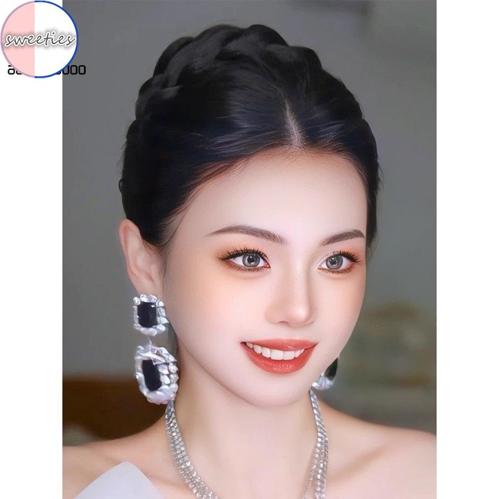3 โมเดล เจ้าสาว สังเคราะห์ ผมซาลาเปา ต่อผม Chignon โดนัท ลูกกลิ้ง วิกผม กรงเล็บ คลิป ในแฮร์พีซ สําหรับผู้หญิง