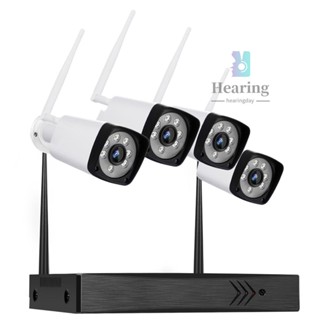 Ht-1604m 4CH NVR+4 กล้องไร้สาย NVR Kit Securi Came-6.18