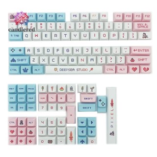 Pbt ปุ่มกดคีย์บอร์ด 125 คีย์ XDA ภาษาอังกฤษ สําหรับคีย์บอร์ดเล่นเกม Cherry MX Switch