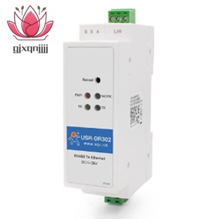 Usr-dr302 โมดูลเซิร์ฟเวอร์แปลงอีเธอร์เน็ต RS485 เป็นอีเธอร์เน็ต TCP IP RTU เป็นยูนิต Modbus TCP